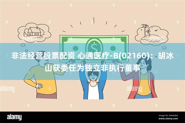 非法经营股票配资 心通医疗-B(02160)：胡冰山获委任为独立非执行董事